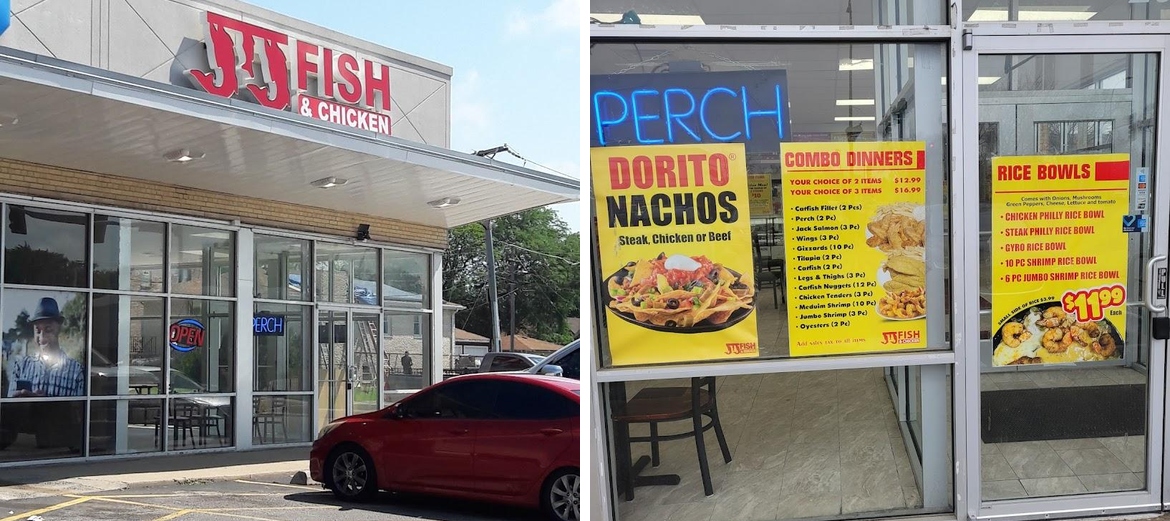 JJ fish and chicken Menu