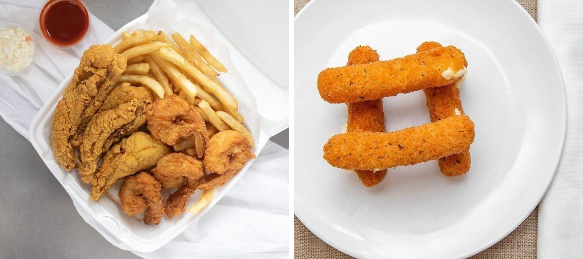 JJ fish and chicken Menu