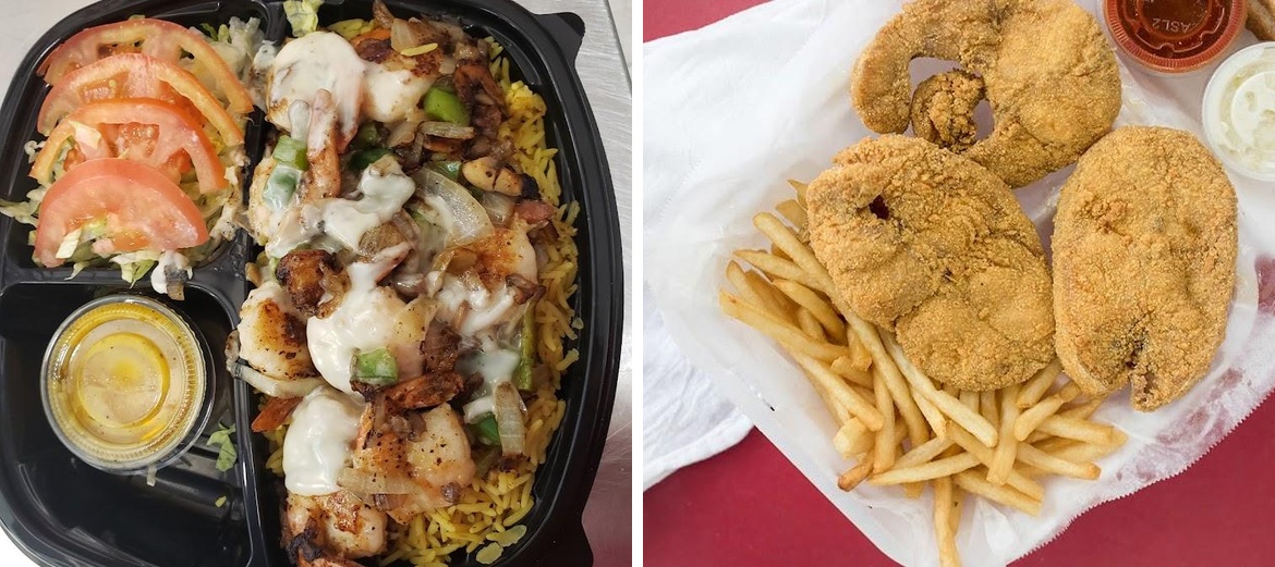 JJ fish and chicken Menu